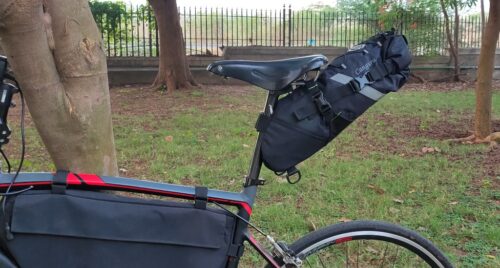 Canguru long cycle saddle bag
