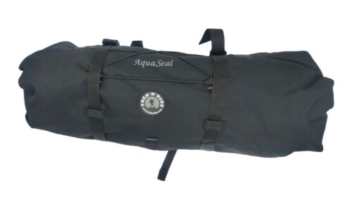 Aquaseal waterproof cycle handlebar bag