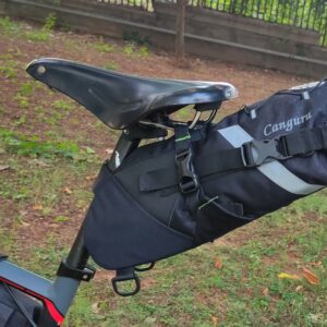Canguru PU Coated Water-proof Fabric Saddle Bag
