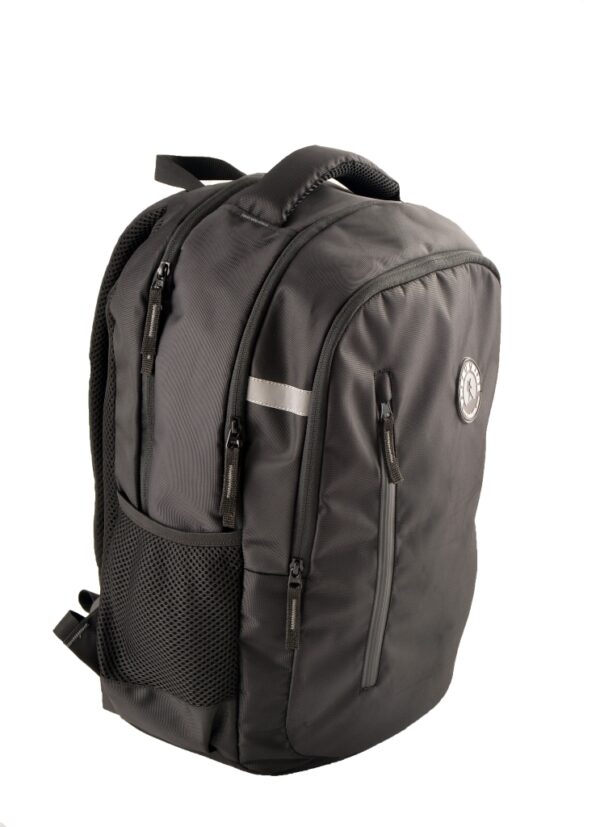 Laptop backpack with rain cover
