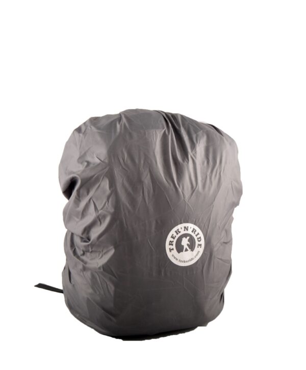 Laptop backpack with rain cover