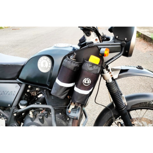 Bottle Empocher for RE Himalayan | Tank Side Frame Bag