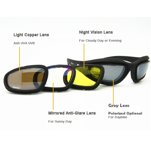 daisy goggles interchangeable lens
