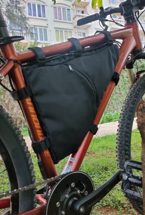 cycle waterproof frame bag