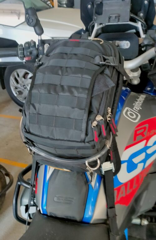 Motorcycle Tank Bag With Hydration Pack