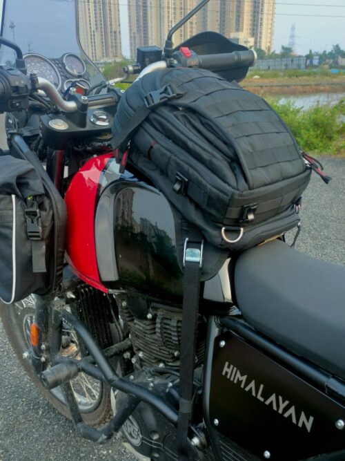 Motorcycle Tank Bag With Hydration Pack
