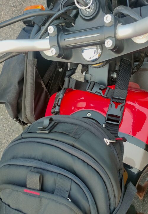 Motorcycle Tank Bag With Hydration Pack