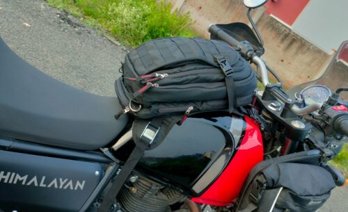 Motorcycle Tank Bag With Hydration Pack