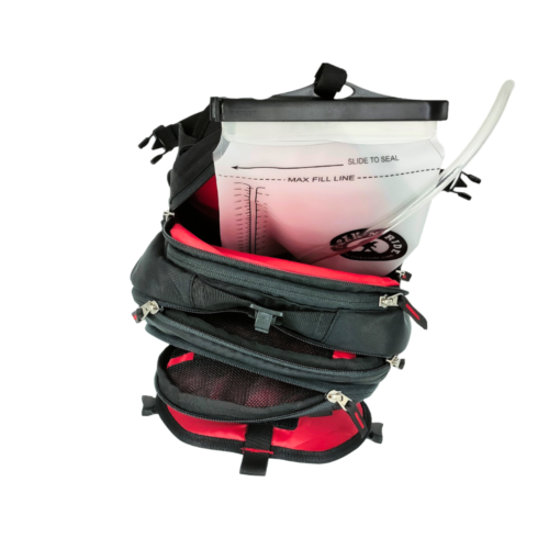 TrailHawk Motorcycle Tank Bag with Hydration Pack
