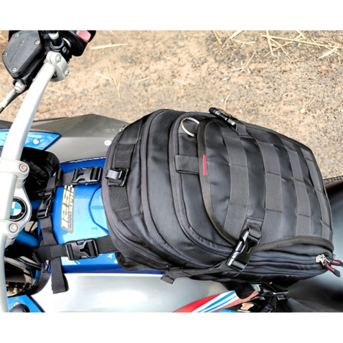 TrailHawk Motorcycle Tank Bag with Hydration Pack