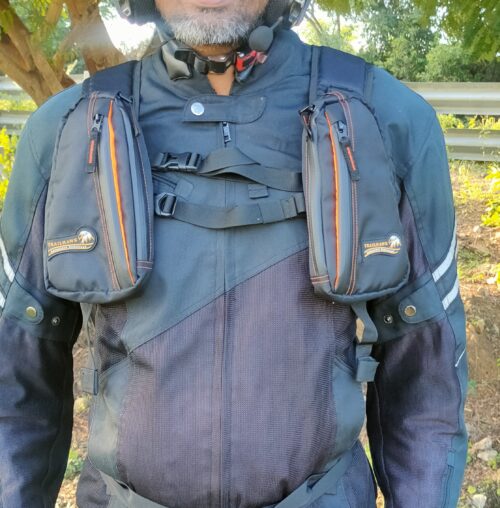 TrailHawk Chest Bag Set for Backpack