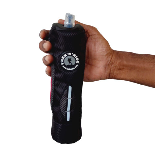 Collapsible Sports Water Bottle and Pouch - 500ml