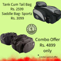 Motorcycle Saddle Bag and Tank Bag Combo Offer