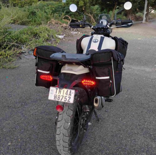 Minimalist Motorcycle Saddle Bag - Waterproof