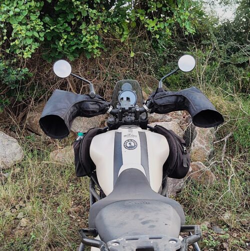 Motorcycle Handlebar Muffs (Mitts) for Winter and Snow Riding