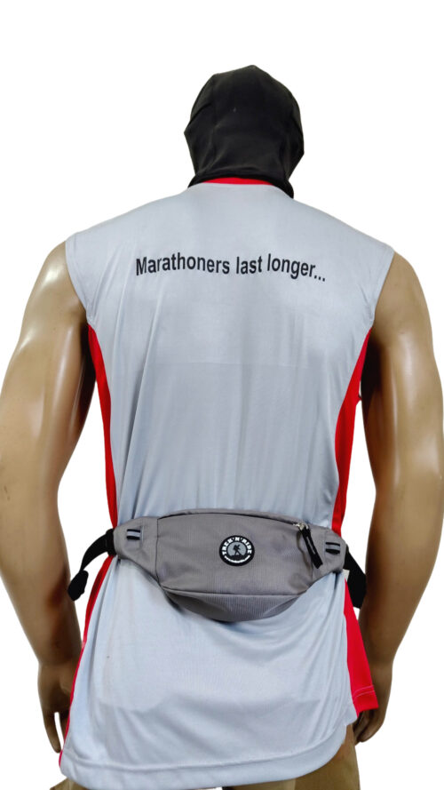RunAider 2.0 - Hydration Belt with Detachable Pouch