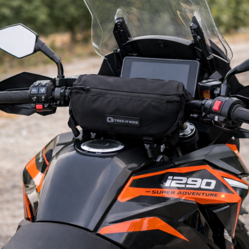 Motorcycle Handlebar Bag-X for Cross Bar models.