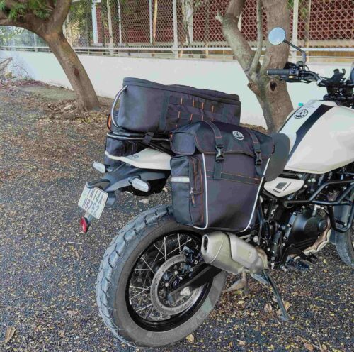 saddlebag-tailbag combo